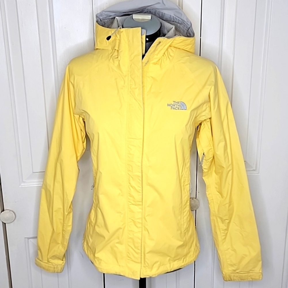 The North Face Hyvent Rain Jacket Size SP Yellow